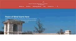 Desktop Screenshot of grandprairiememorialgardens.com